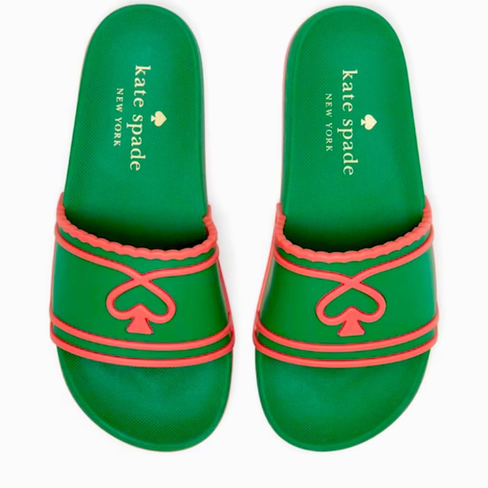 kate spade “Brigitte” Pool Slide